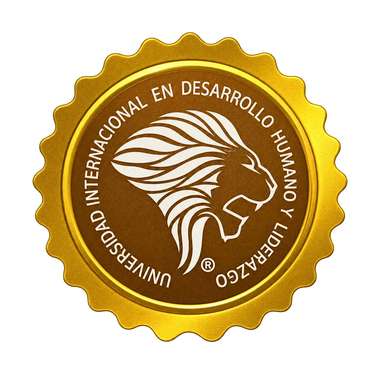 Emblema circular de la Universidad Internacional en Desarrollo Humano y Liderazgo